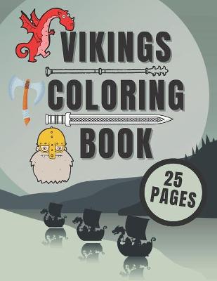 Cover of Vikings Coloring Book