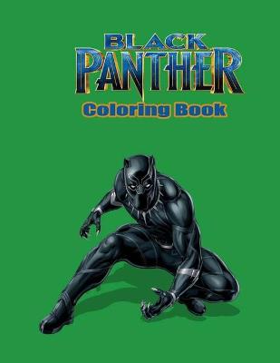 Book cover for Black Panther Coloring Book