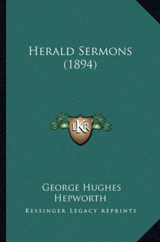 Cover of Herald Sermons (1894)