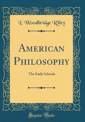 Book cover for American Philosophy