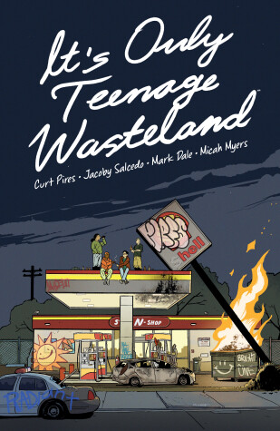 Book cover for It's Only Teenage Wasteland