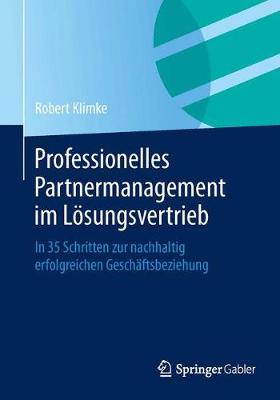 Book cover for Professionelles Partnermanagement im Lösungsvertrieb