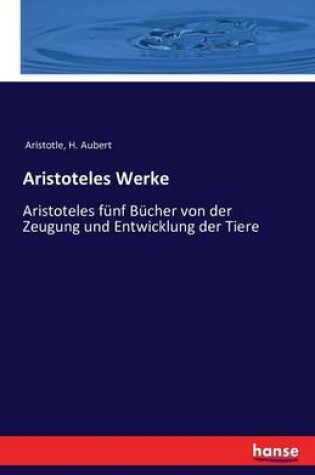 Cover of Aristoteles Werke