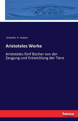 Book cover for Aristoteles Werke