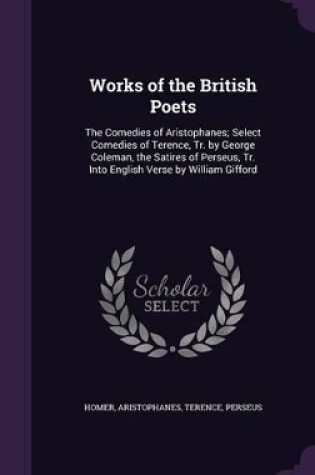 Cover of Works of the British Poets