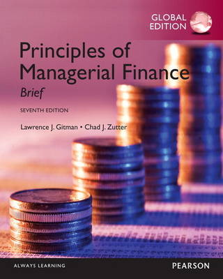 Book cover for NEW MyFinanceLab -- Access Card -- for Principles of Managerial Finance, Brief, Global Edition