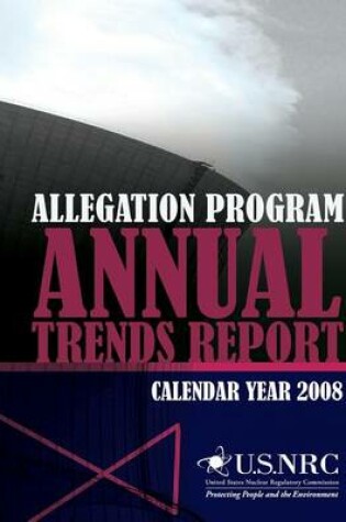 Cover of Allegation Program Annual Trends Report- Calendar Year 2008