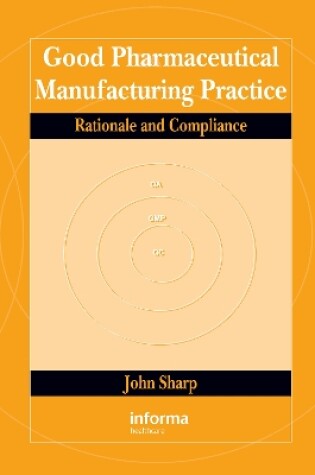Cover of Good Pharmaceutical Manufacturing Practice