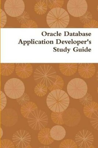 Cover of Oracle Database  application Developer's  study Guide