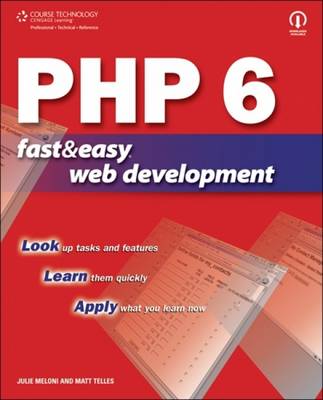 Book cover for PHP 6 Fast and Easy Web Development