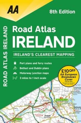 Cover of AA Road Atlas Ireland