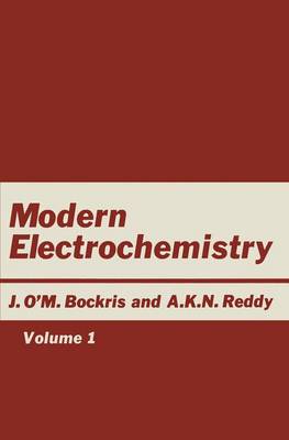 Book cover for Modern Electrochemistry