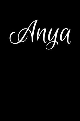 Book cover for Anya