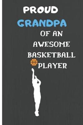 Book cover for Proud Grandpa of an Awesome Basketball Player