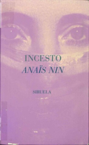 Book cover for Incesto - Tapa Dura -