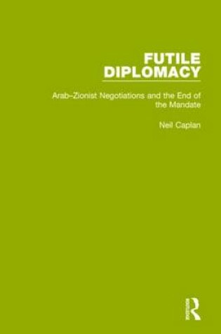 Cover of Futile Diplomacy, Volume 2