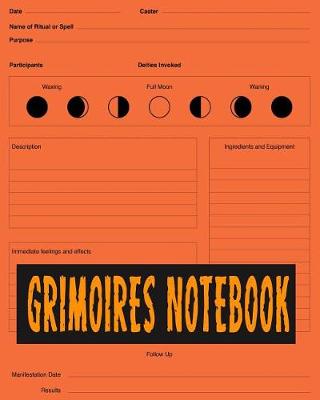 Book cover for Grimoires Notebook