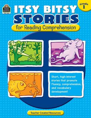 Book cover for Itsy Bitsy Stories for Reading Comprehension Grd 1