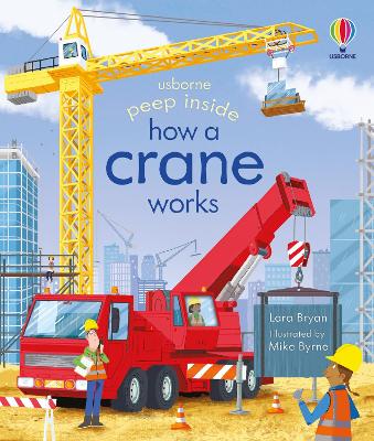 Book cover for Peep Inside How a Crane Works