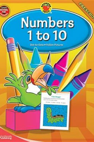 Cover of Numbers 1-10, Grade Preschool