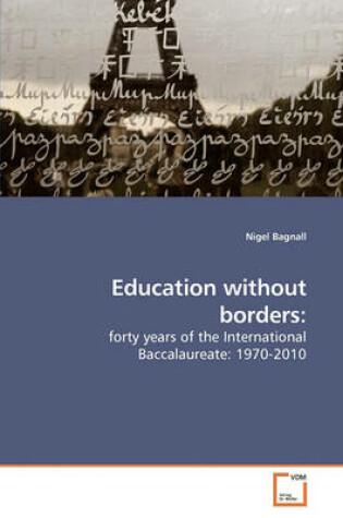 Cover of Education without borders