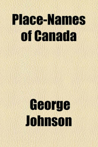 Cover of Place-Names of Canada