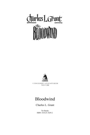 Cover of The Bloodwind