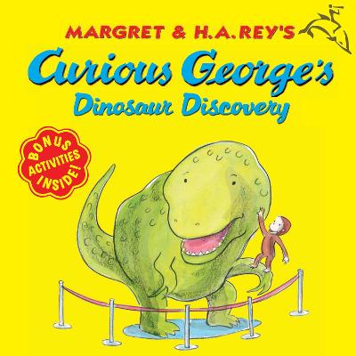 Book cover for Curious George's Dinosaur Discovery (Read-Aloud)