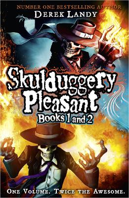 Book cover for Skulduggery Pleasant 1 & 2: two books in one