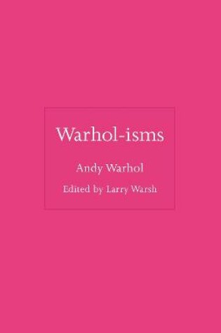 Cover of Warhol-isms