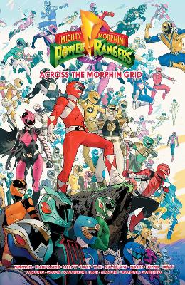 Book cover for Mighty Morphin Power Rangers: Across the Morphin Grid