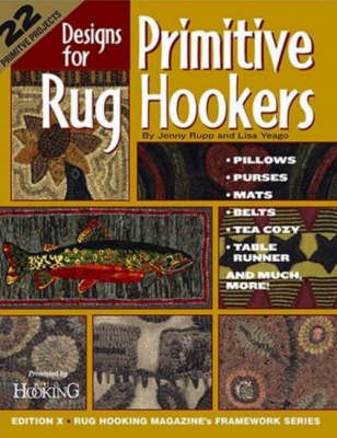 Book cover for Designs for Primitive Rug Hookers