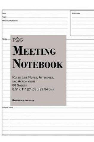 Cover of Meeting Notebook