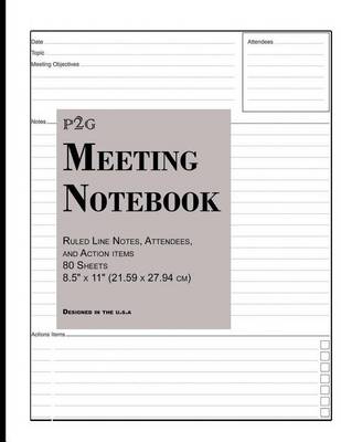 Book cover for Meeting Notebook