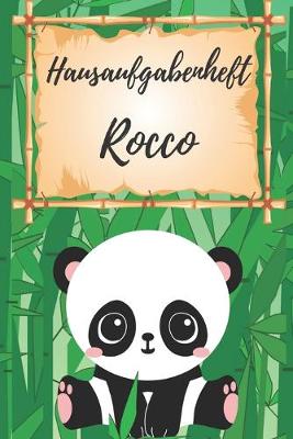 Book cover for Hausaufgabenheft Rocco