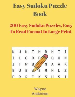 Book cover for Easy Sudoku Puzzle Book