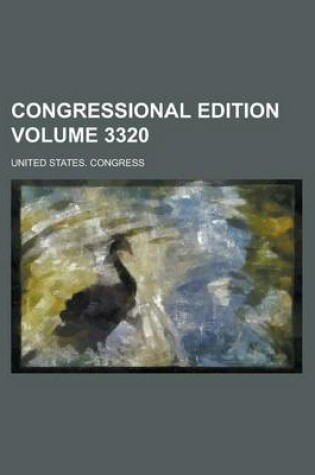 Cover of Congressional Edition Volume 3320