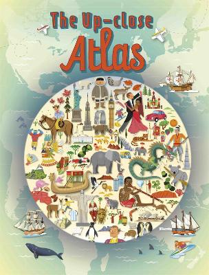 Book cover for The Up-close Atlas