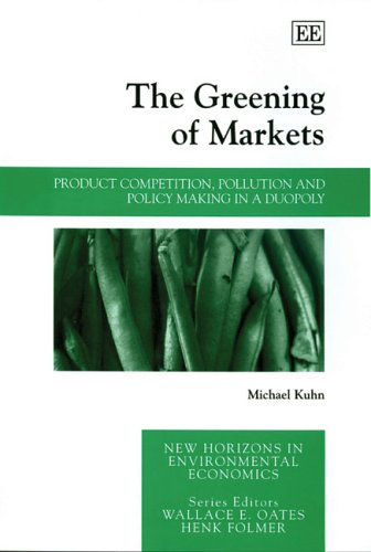 Book cover for The Greening of Markets