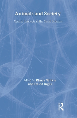 Cover of Animals and Society