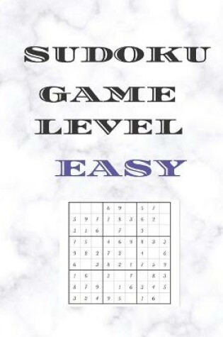 Cover of Sudoku Game Level Easy