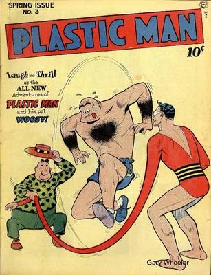 Book cover for PlasticMan and Woozy Winks