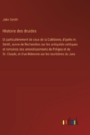 Cover of Histoire des druides