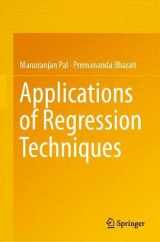 Cover of Applications of Regression Techniques