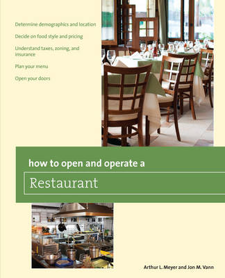 Cover of How to Open and Operate a Restaurant