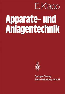 Book cover for Apparate- Und Anlagentechnik