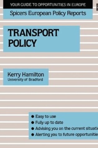 Cover of Transport Policy