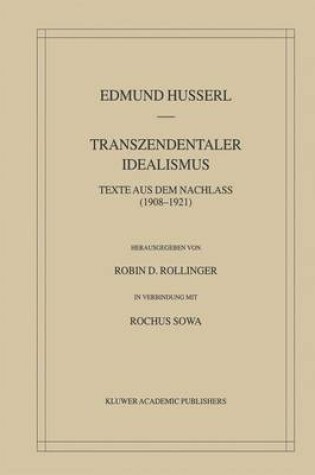 Cover of Transzendentaler Idealismus