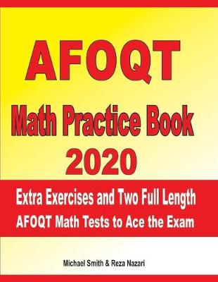 Book cover for AFOQT Math Practice Book 2020