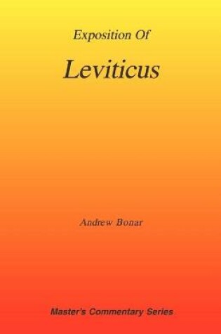 Cover of Commentary on Leviticus